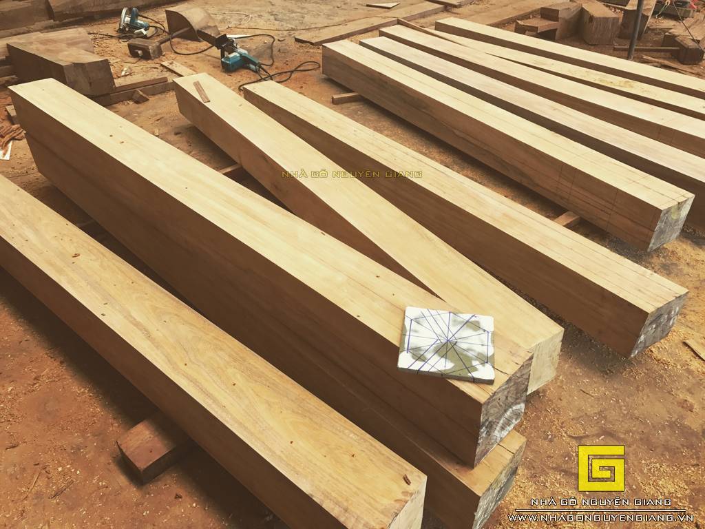 image Làm Nhà Gỗ Nhật Bản tại xưởng Nhà Gỗ Nguyễn Giang, Chàng Sơn - Tháng 09 2017