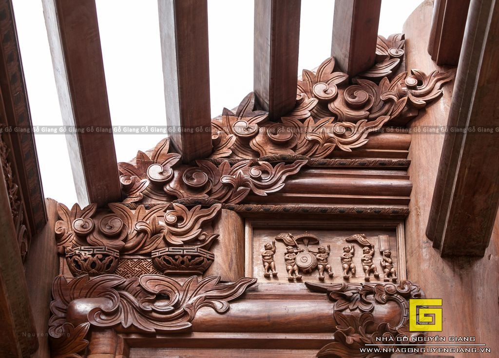 image Mẫu Nhà Gỗ Lim 05 Gian Độc Đáo Tại Củ Chi: Tác Phẩm Nghệ Thuật Của Nhà Gỗ Chàng Sơn