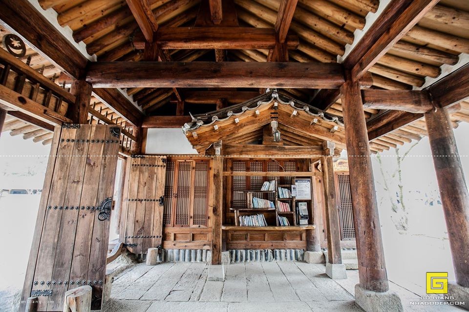image Kiến Trúc Gỗ Hàn Quốc Hanok