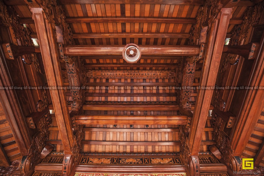 image Nhà thờ gỗ 3 gian, 2 tầng, gỗ Lim - Duy Tiên, Hà Nam