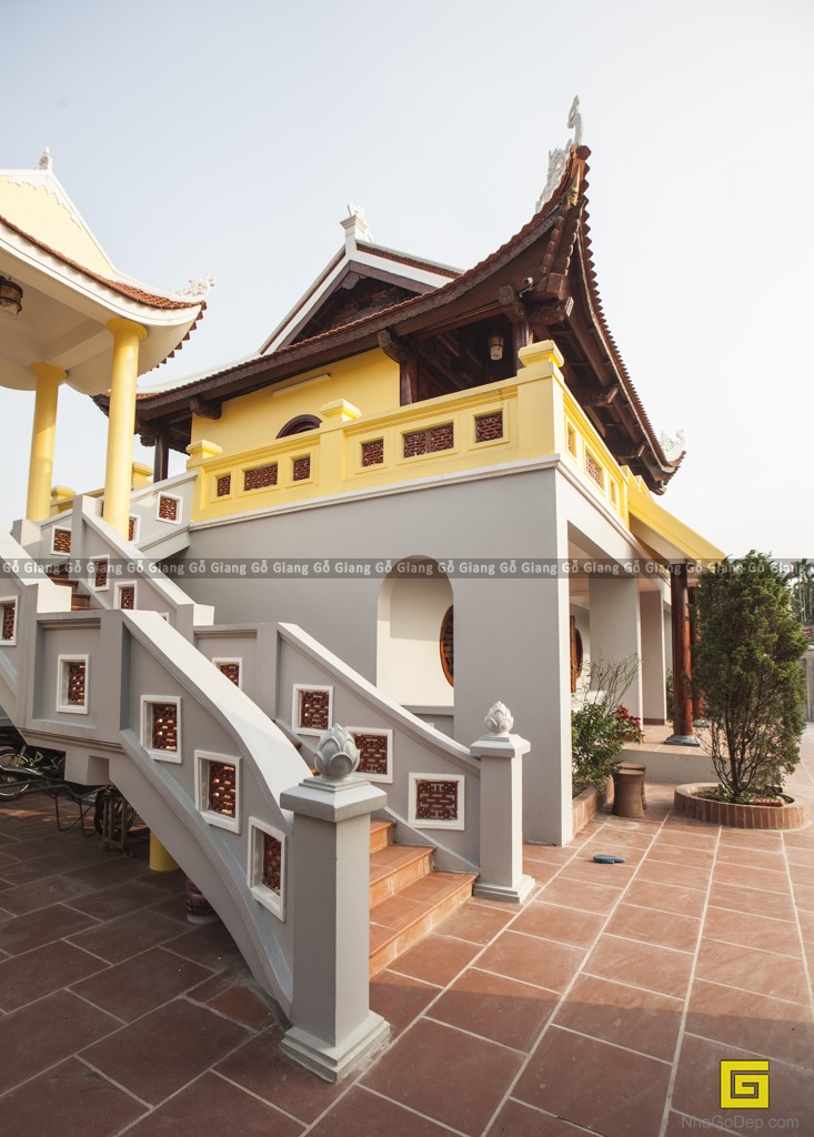image Nhà thờ gỗ 3 gian, 2 tầng, gỗ Lim - Duy Tiên, Hà Nam