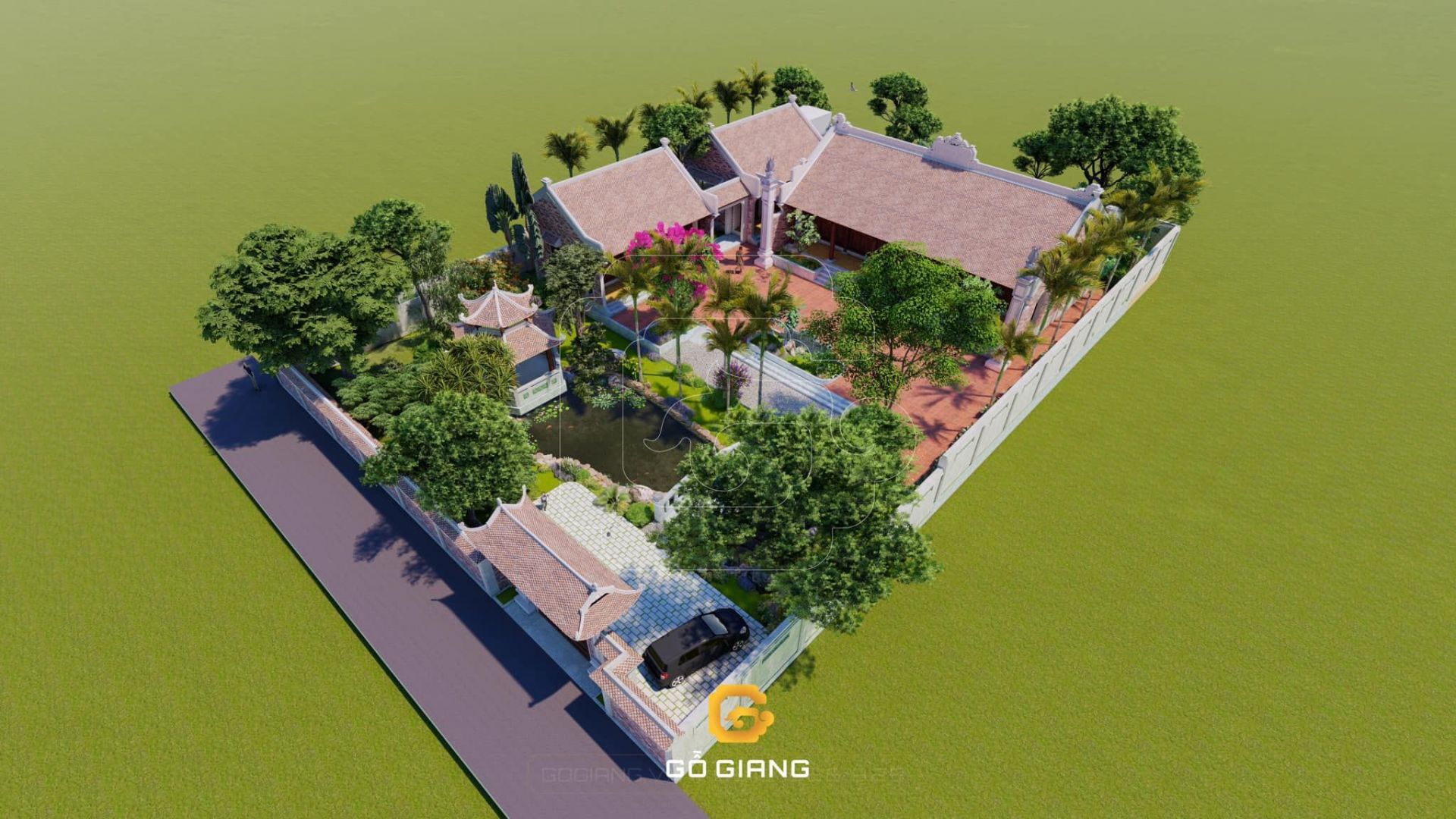 3D Phối Cảnh Tổng Thể