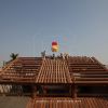 Lễ cất nóc nhà 3 gian truyền thống tại xứ Đoài