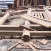 Kết cấu một bộ vì nhà gỗ kẻ truyền