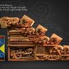 BỘ MẪU HOA VĂN CHẠM KHẮC CỦA GỖ GIANG - " BẢO VẬT TINH HOA LÀNG NGHỀ "