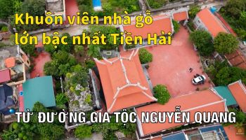 Từ đường gia tộc Nguyễn Quang - nhà gỗ đẹp, bền bỉ qua gần một thập kỷ
