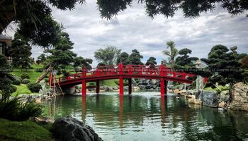 KIẾN TRÚC GỖ VƯỜN NHẬT BẢN VINPEARL LAND NHA TRANG