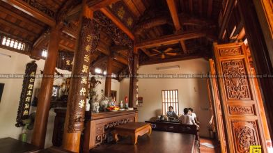 Trang Trí Biệt Thự Nhà Gỗ Sang Trọng