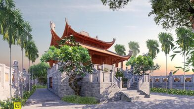 TỪ ĐƯỜNG GIA TỘC 2 TẦNG 8 MÁI | GÕ LIM LÀO| ĐAN PHƯỢNG, HN.