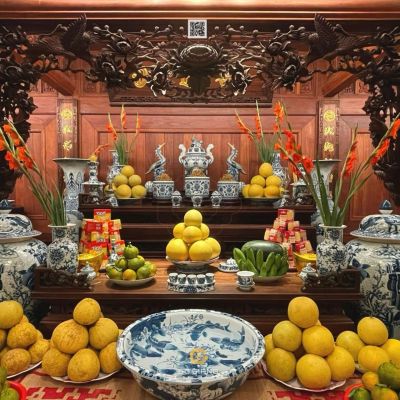 KHÔNG GIAN THỜ CÚNG GIA TIÊN TRONG MỘT CĂN BIỆT THỰ | VĨNH PHÚC | LIM LÀO.