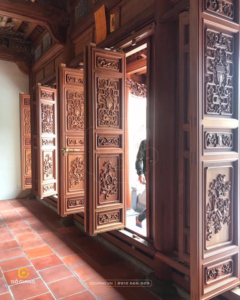 NHÀ GỖ 3 GIAN ( CỠ NHỎ ) | GỖ LIM CHÂU PHI | Ý YÊN, NAM ĐỊNH.