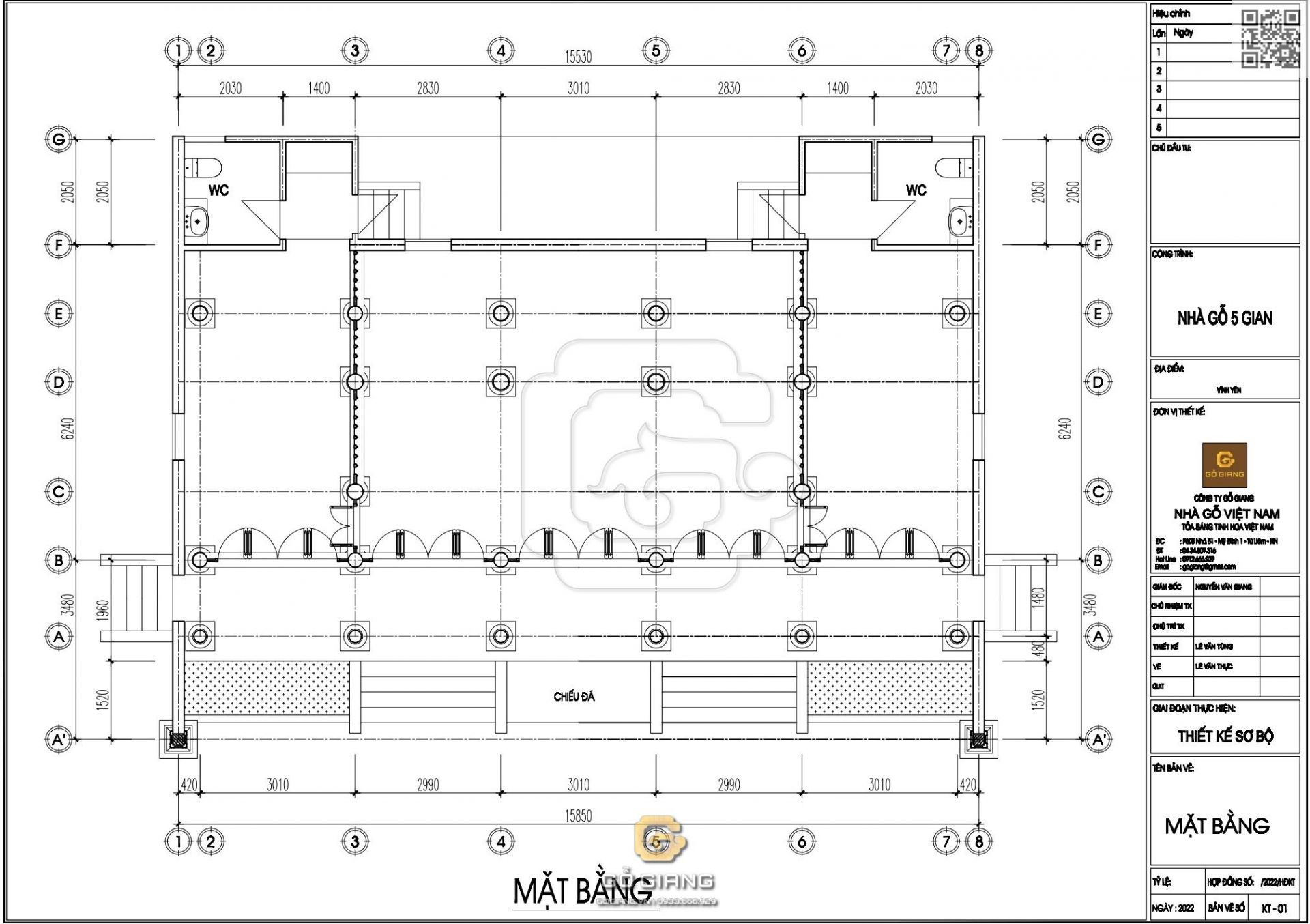 Mặt Bằng Thiết Kế 